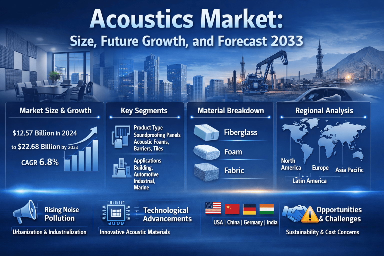 Acoustics Market: A Comprehensive Look at Growth, Segments, and Emerging Opportunities Through 2033